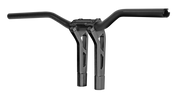 Performance Machine Phatbar H-Bar Assy, 9in Riser, 1-1/4in Bar, Int Wire, Gauge Mnt  - Black Ops