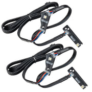 Oracle 15-21 Nissan GT-R RGB+W (Lightning Bolt) Headlight DRL Kit- w/o Controller