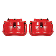 Power Stop 2009 Ford F-150 Front Red Calipers w/Brackets - Pair