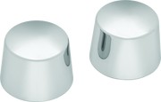 Kuryakyn Front Axle Nut Caps Chrome
