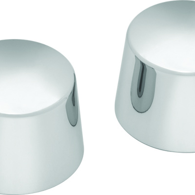 Kuryakyn Front Axle Nut Caps Chrome