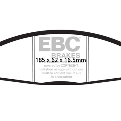 EBC 05-07 Chrysler Pacifica 3.5 Ultimax2 Front Brake Pads