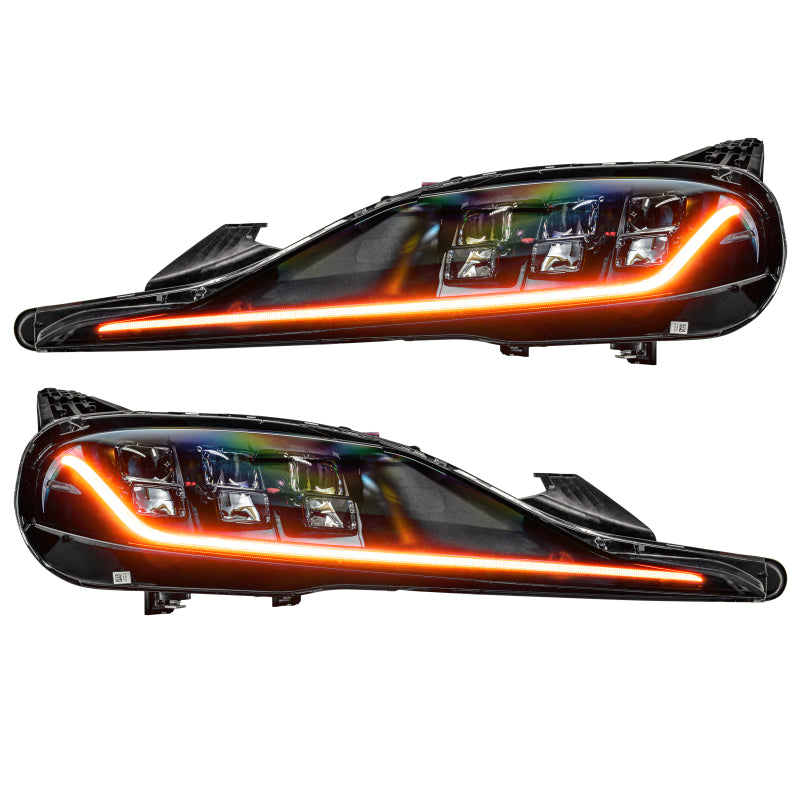 Oracle 20-21 Toyota Supra GR RGB+A Headlight DRL Kit - ColorSHIFT w/ BC1 Controller