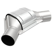 MagnaFlow Universal Catalytic Converter 2.00inch Angled Inlet/Outlet