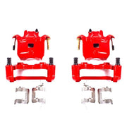 Power Stop 02-04 Infiniti I35 Front Red Calipers w/Brackets - Pair