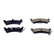 Power Stop 94-98 Jeep Grand Cherokee Rear Z16 Evolution Ceramic Brake Pads