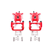 Power Stop 01-03 Acura CL Rear Red Calipers w/Brackets - Pair