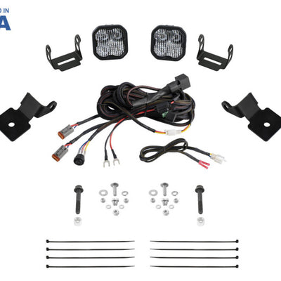 Diode Dynamics 14-18 Polaris RZR XP Stage Series A-Pillar Pod Bracket Kit