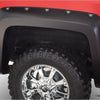 Bushwacker 15-18 Chevy Silverado 2500 HD Fleetside Pocket Style Flares 2pc 78.8/97.8in Bed - Black