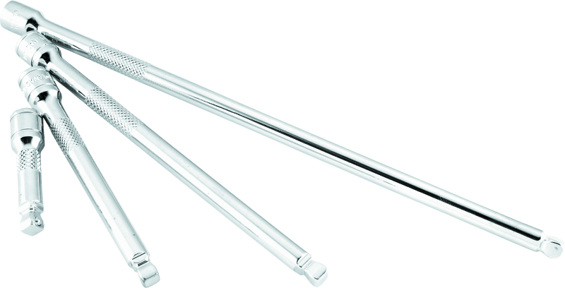 BikeMaster 4-pc 1/4in Wobble Extension Bar Set