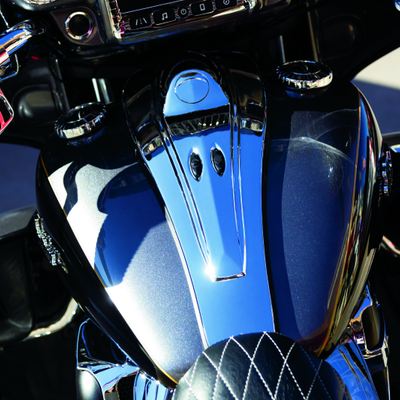 Kuryakyn Dash Console John Shope Series Chrome