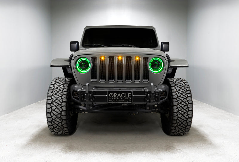 Oracle Oculus Bi-LED Projector Headlights for Jeep JL/Gladiator JT - w/ Simple Controller