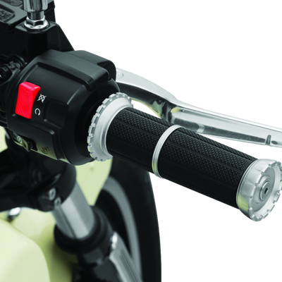 Kuryakyn Riot Grips Scout Silver