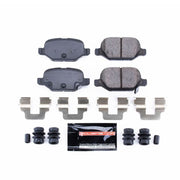 Power Stop 12-17 Fiat 500 Rear Z23 Evolution Sport Brake Pads w/Hardware