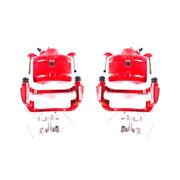 Power Stop 02-04 Honda CR-V Front Red Calipers w/Brackets - Pair