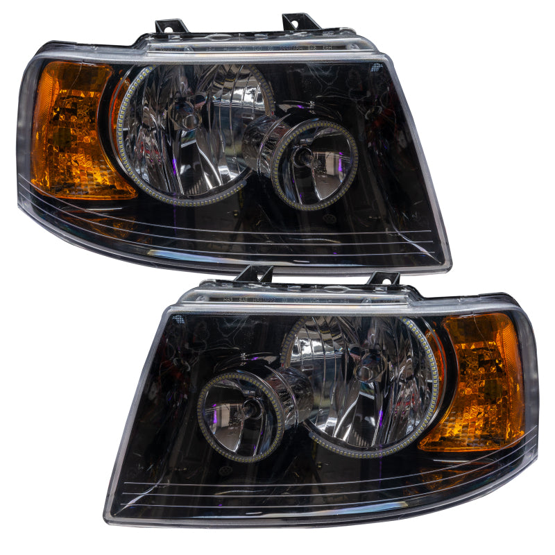 Oracle 03-06 Ford Expedition SMD HL - Black - ColorSHIFT w/ Simple Controller