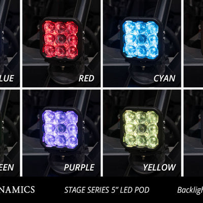 Diode Dynamics 20-Present Polaris RZR A-Pillar LED Pod Bracket Kit