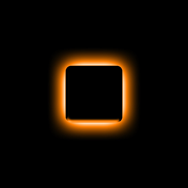 ORACLE Lighting Universal Illuminated LED Letter Badges - Matte Blk Surface Finish - I