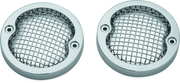 Kuryakyn Mesh Turn Signal Bezels 3-1/4in Chrome