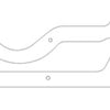 Cometic Chrysler LA V8 .125in Fiber Intake Rail Gasket Kit