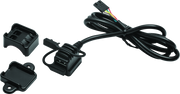 Kuryakyn USB Power Port Universal Charger Satin Black