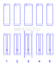 King Engine Bearings G.M.C. Saturn (Size +0.25mm) Main Bearing Set
