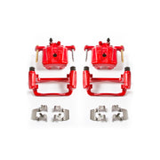 Power Stop 06-12 Mitsubishi Eclipse Rear Red Calipers w/Brackets - Pair