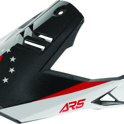 Answer AR5 Rally Visor - Red/Black