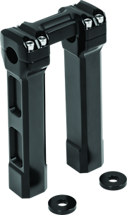 Kuryakyn 8inch Billet Handlebar Risers Black