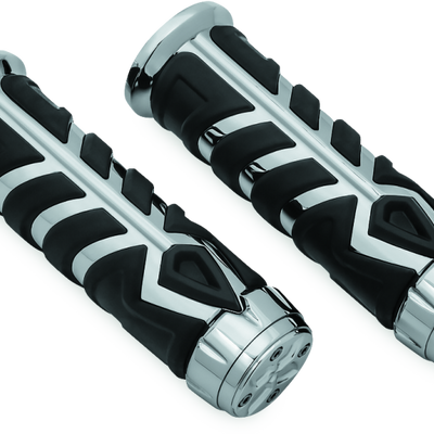 Kuryakyn Spear Grips For 14-17 Indian Chrome