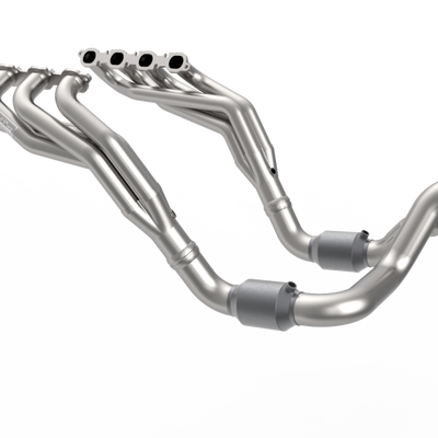 Kooks 20-22 Ford F250 7.3L V8 / Ford F350 7.3L V8 1-7/8in x 3in SS Headers w/ Green Catted Conn