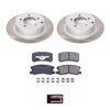 Power Stop 11-12 Mitsubishi Outlander Sport Rear Semi-Coated Rotor Kit