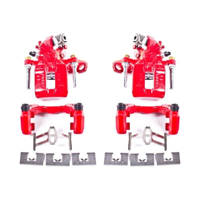 Power Stop 06-11 Acura CSX Rear Red Calipers w/Brackets - Pair