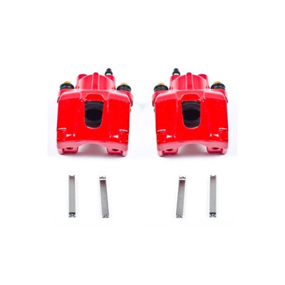 Power Stop 06-10 Jeep Commander Rear Red Calipers w/o Brackets - Pair