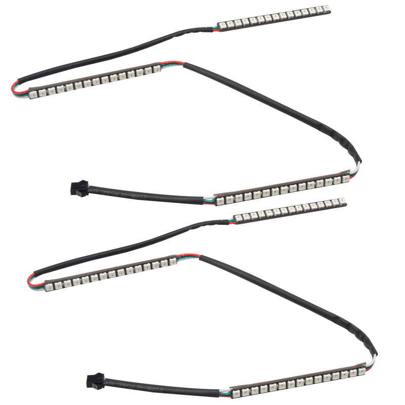 Oracle 15-17 Ford Mustang V6/GT/Shelby Dynamic DRL w/ Halo Kit - ColorSHIFT - Dynamic