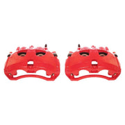 Power Stop 09-10 Dodge Ram 2500 Front Red Calipers w/Brackets - Pair