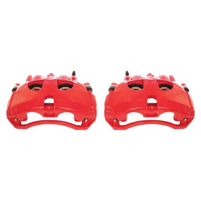 Power Stop 09-10 Dodge Ram 2500 Front Red Calipers w/Brackets - Pair