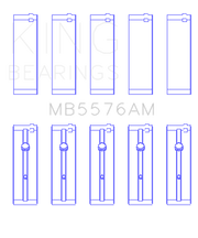King Engine Bearings Ford J4B/J4C (Size +0.25mm) Main Bearing Set