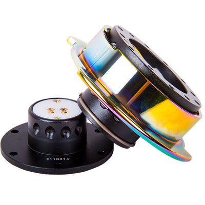NRG Quick Release Gen 2.5 - Black Body / Neochrome Ring