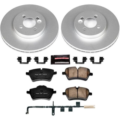 Power Stop 07-10 Mini Cooper Front Z23 Evolution Sport Coated Brake Kit