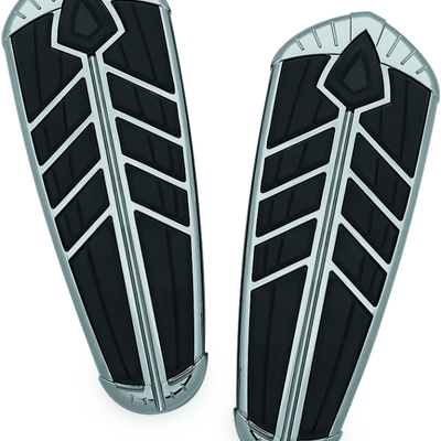Kuryakyn Spear Driver Floorboard Inserts Indian Chrome