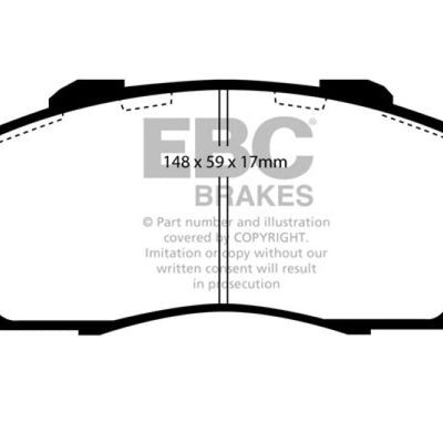 EBC 97 Acura CL 3.0 Ultimax2 Front Brake Pads
