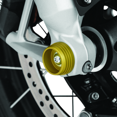 Kuryakyn Lodestar Axle Sliders Gold