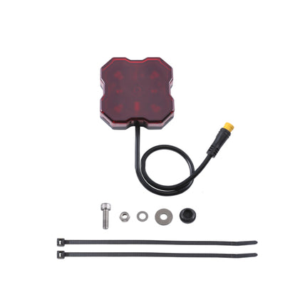 Diode Dynamics Stage Series Single Color LED Rock Light - Red M8 (one)
