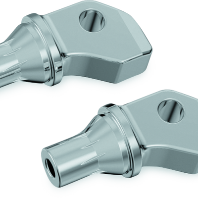Kuryakyn Tapered Peg Adapters Scout & Octane Chrome