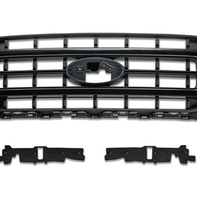 Ford Racing 2021 F-150 Black Painted Grille