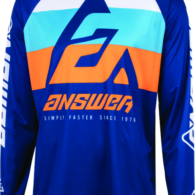 Answer 23 Syncron CC Jersey Blue/Orange/Black Youth - Medium