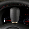 GrimmSpeed Shift Knob Stainless Steel - Subaru 5 Speed and 6 Speed Manual Transmission - Black