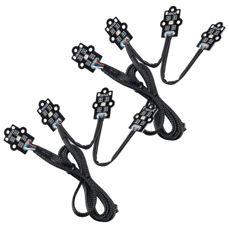 Oracle 20-21 Chevy Silverado HD 2500 RGB+W Headlight DRL Kit - ColorSHIFT w/o Controller
