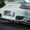 VR Aero 07-13 Porsche 997 Turbo Carbon Fiber Strake Diffuser